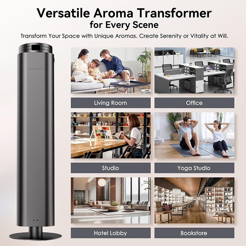 Jual Scenting Diffuser/ Mesin Diffuser Aroma Profesional Bluetooth Wifi ...