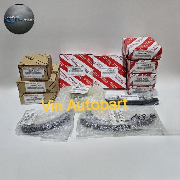 Jual Rantai Timing Set Chain Set Innova Reborn Hilux Revo Fortuner Vrz ...