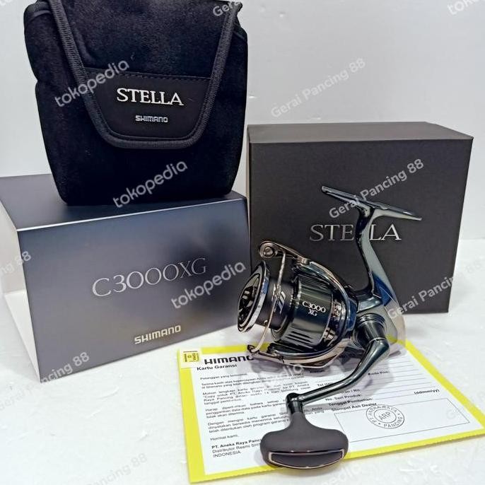 harga shimano stella c3000xg 22 Fishing Reel Shipped from Japan 2022 Model (C3000MHG) : Sports & Outdoors without compromise Reel Shimano Stella C 3000