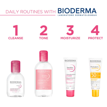 Bioderma Sensibio H2O 100ml Micellar Water Untuk Semua Jenis Kulit Sensitif