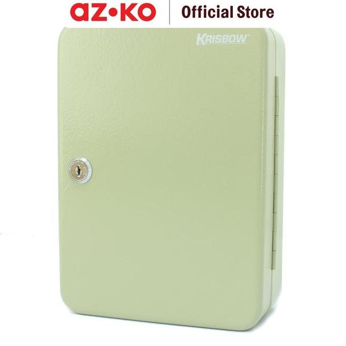 Jual Azko Krisbow Kotak Kunci Berdaya Tampung 48 Kunci - Krem | Shopee ...