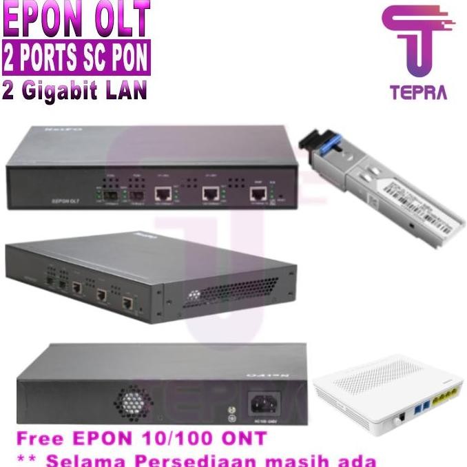 Jual Olt Epon 2 Pon 2 Gigabit Lan | Epon Olt 2Pon 2 Gigabit New Stok ...