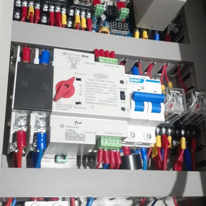 Jual Panel ATS PLN dan PLTS dengan Auto Cut OFF | Shopee Indonesia