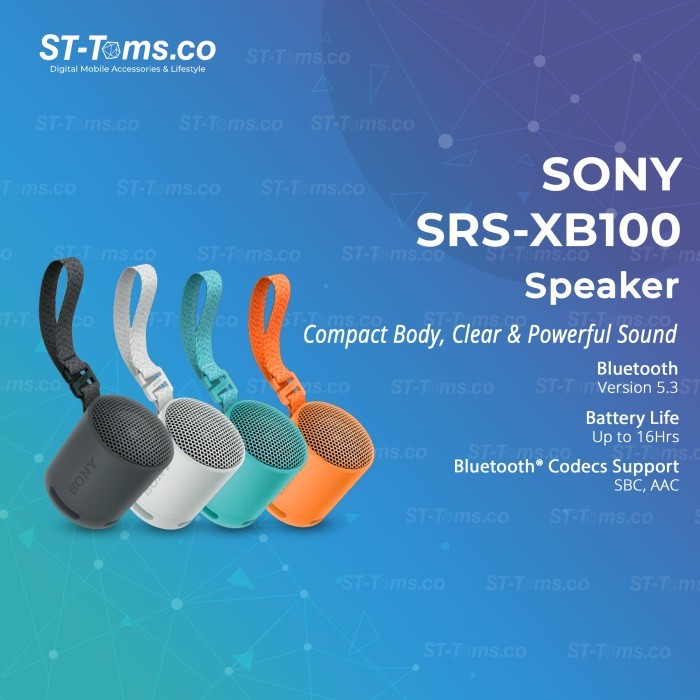 Silikon Schutzhülle Für Sony SRS-XB 100/13 - Stoßfeste Hülle Für Bluetooth Lautsprecher