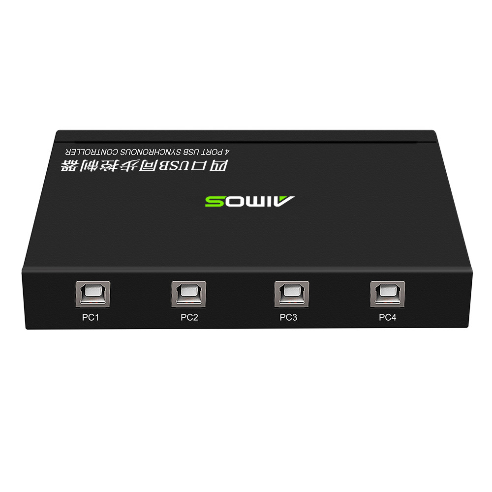 Jual AIMOS AM-KM402 4 Ports USB Synchronizer USB Keyboard Mouse ...