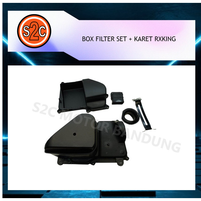 Jual Box Filter Set Plus Karet Rxking Rx King Barang Langka | Shopee ...