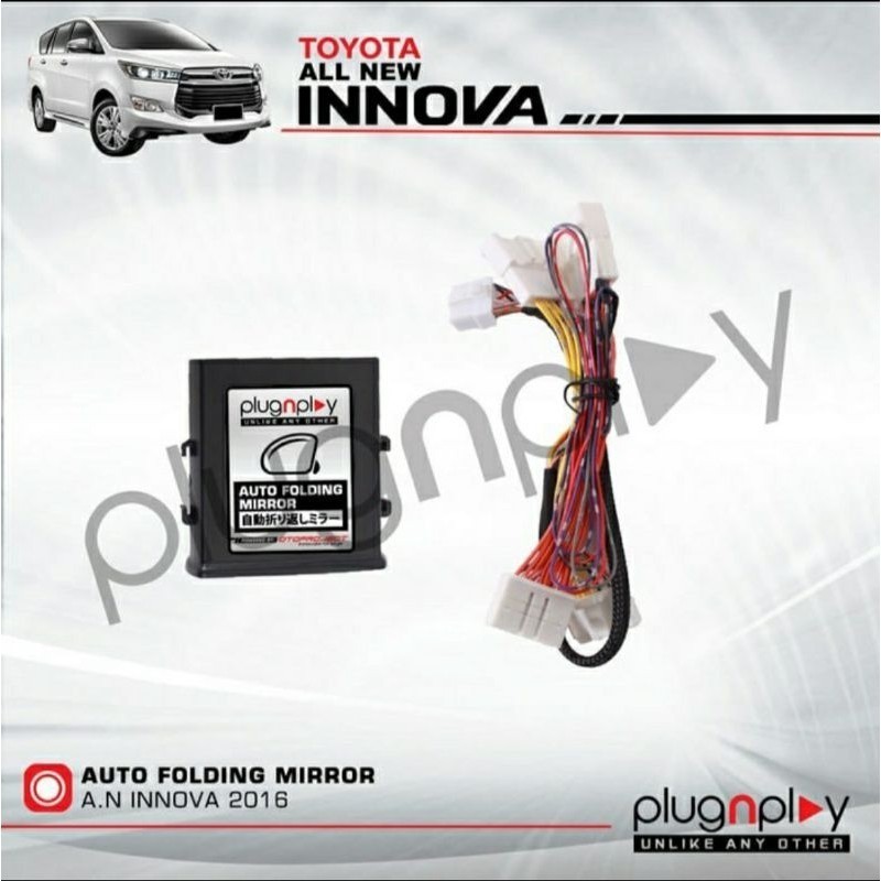 Jual Plug N Play Mirror Folding System For All New Innova 2016 | Shopee ...