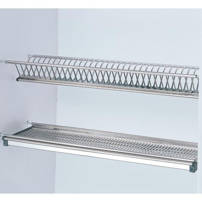 Jual Rak Piring 90Cm Sus 304 Kitchen Rack / Rak Dapur / Kitchen Set ...