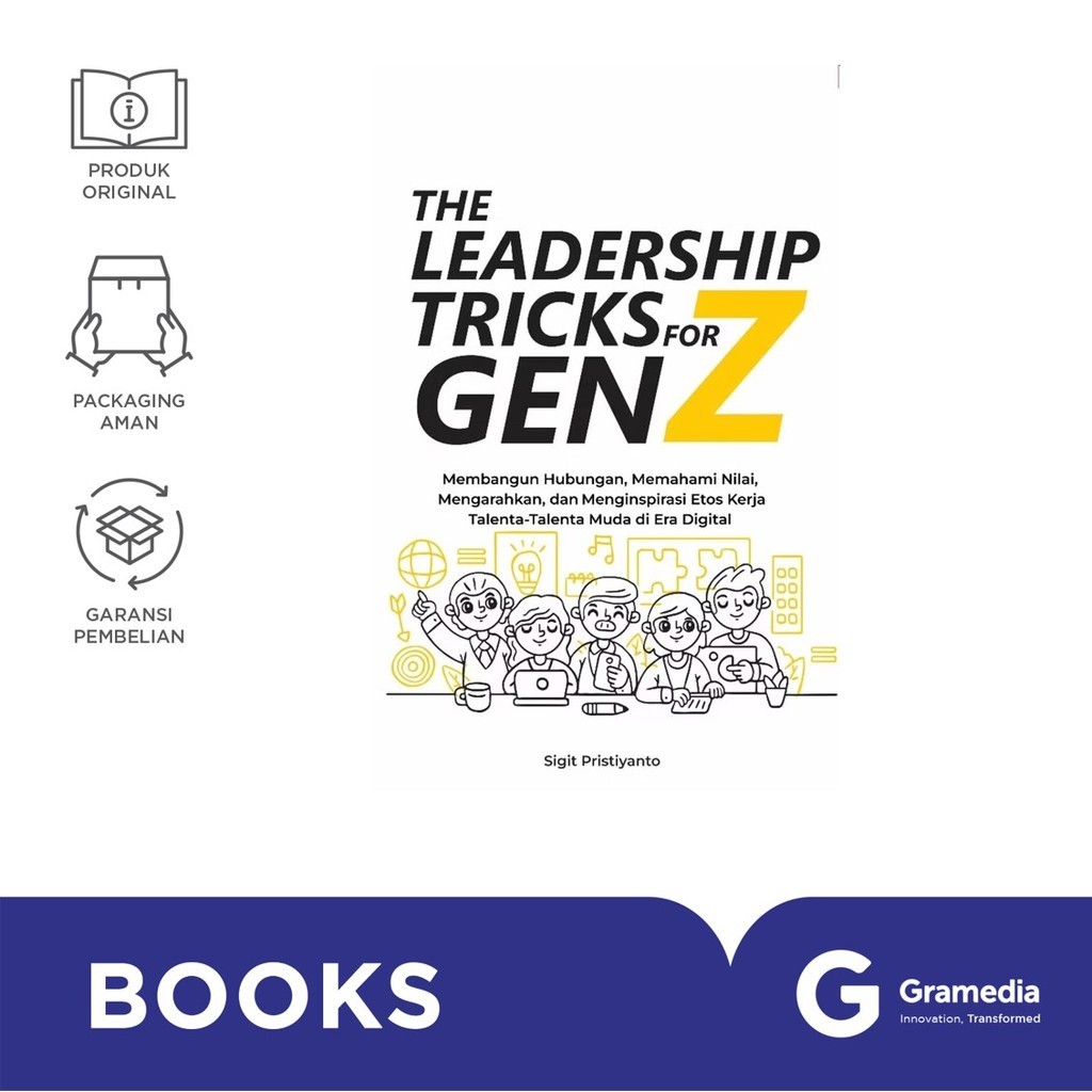 Jual The Leadership Tricks For Gen Z ( Sigit Pristiyanto ) | Shopee ...