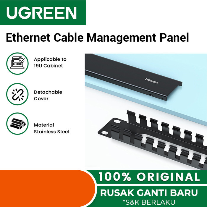 Jual BISA SPK! 24-Port Ethernet Cable Management Rack | Shopee Indonesia