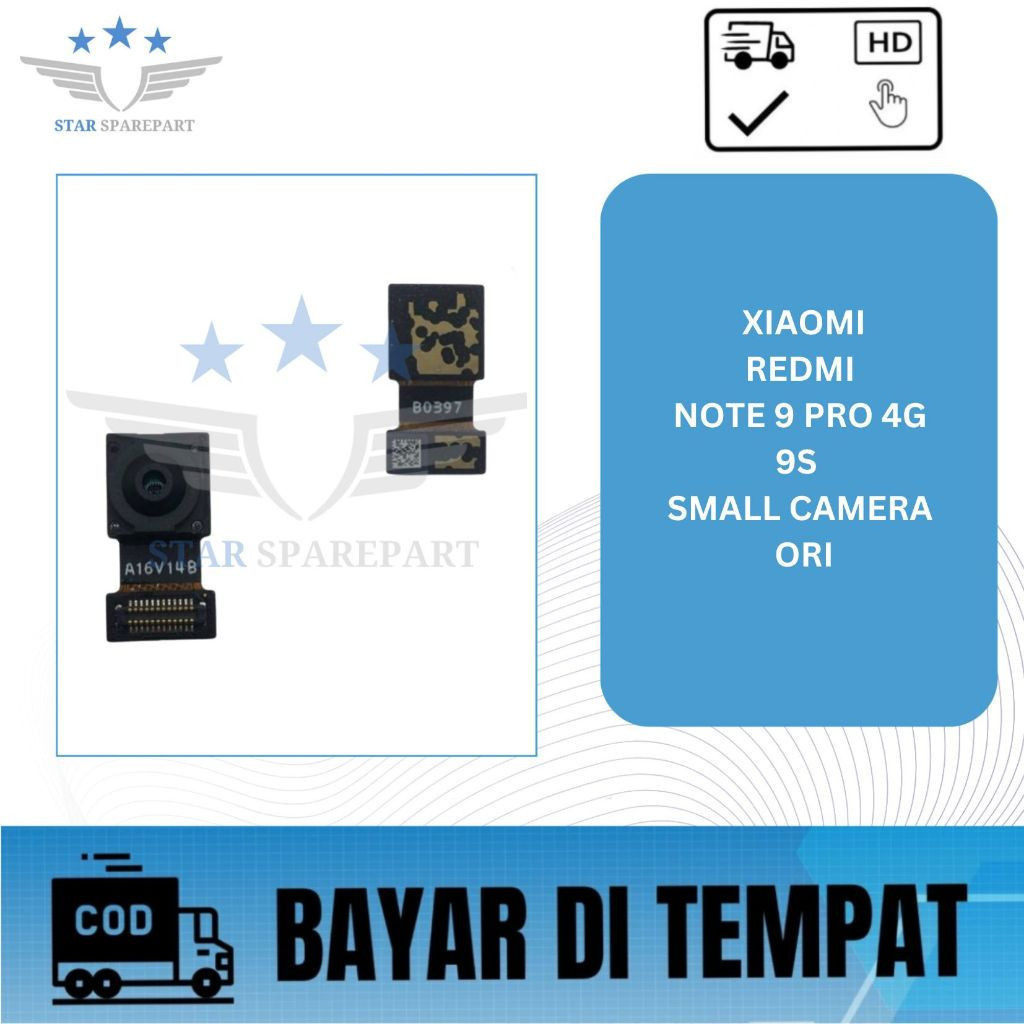 Jual CAMERA XIAOMI REDMI NOTE 9 PRO ( 4G ) / NOTE 9S SMALL ORI | Shopee ...