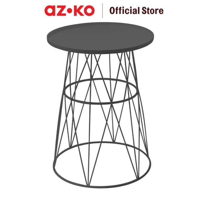 Jual AZKO Soleil Othello Meja Teras Steel - Hitam | Shopee Indonesia