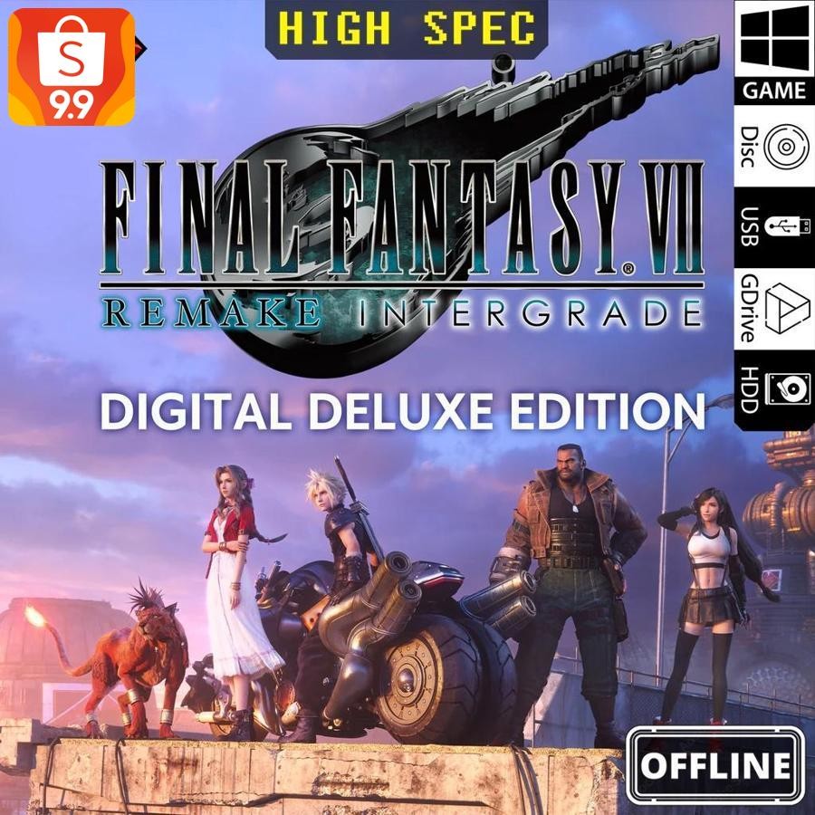 Jual final fantasy vii remake intergrade deluxe edition/final fantasy 7 ...