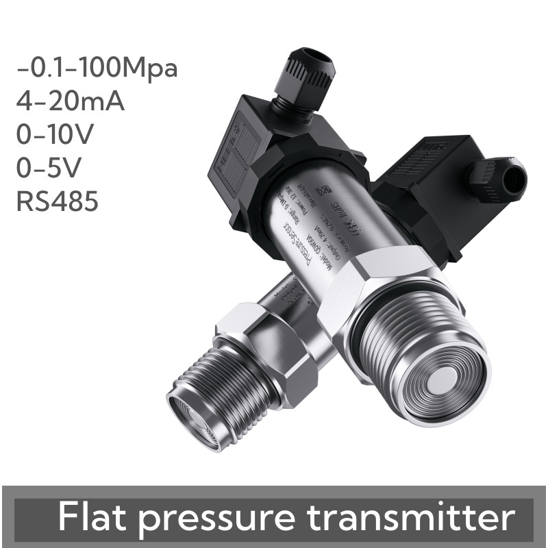 Jual ENH Flat Diaphragm Pressure Transmitter 420mA 0-10V RS485 Milk ...