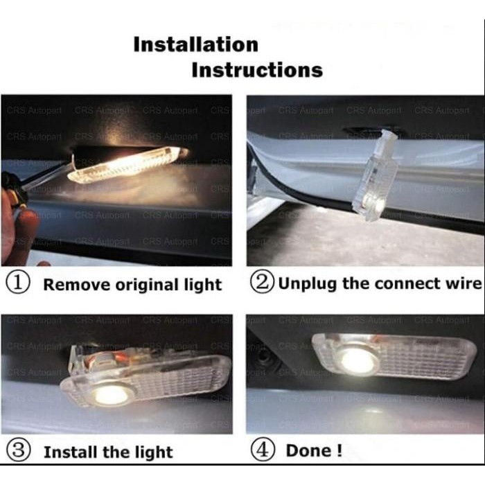Jual LED Shadow Light Door Projector for BMW | Shopee Indonesia
