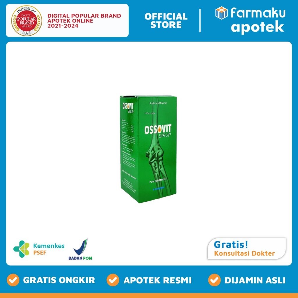 Jual Ossovit Syrup 100 ml - PSG | Shopee Indonesia