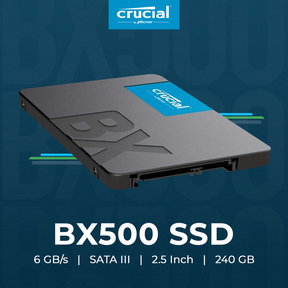 Jual Crucial SSD 6GB/s SATA III 2.5 Inch | Shopee Indonesia