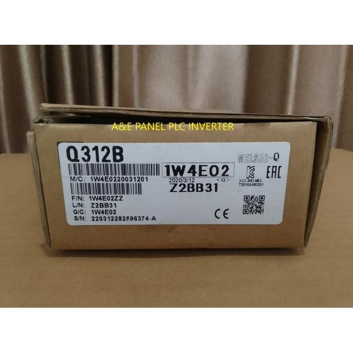 Jual PLC Mitsubishi Base Plate Unit Q312B Melsec Q Series | Shopee ...