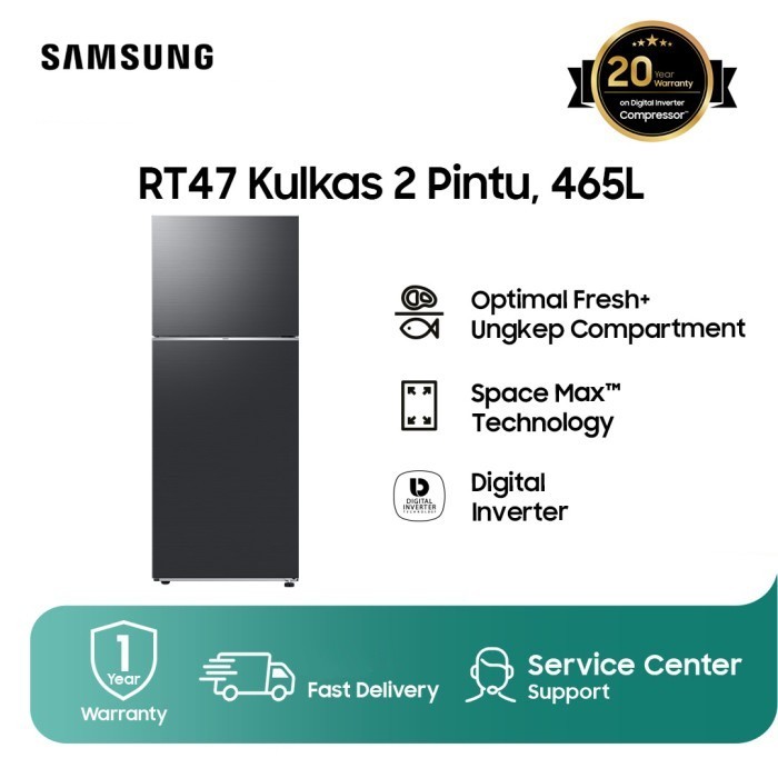 Jual Samsung RT47 RT47CG6422B1SE Ungkep Compartment Digital Inverter ...