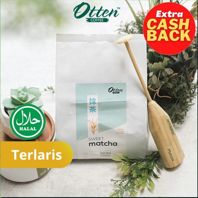 Jual Baru Otten - Sweet Matcha Powder 1 KG - Minuman Bubuk | Shopee ...