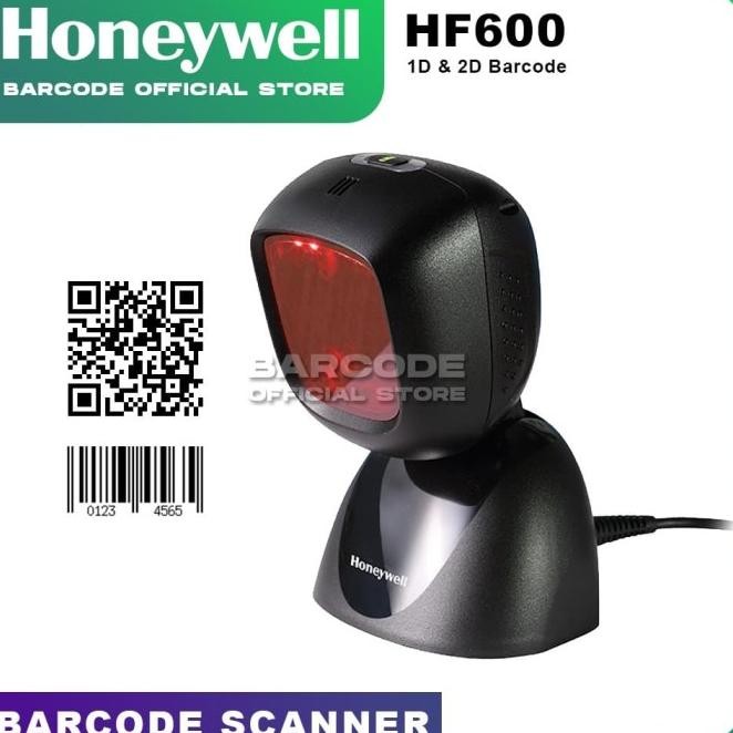 Jual Scanner Barcode Honeywell Hf600 Imager 2D (Model Duduk ) Scan ...