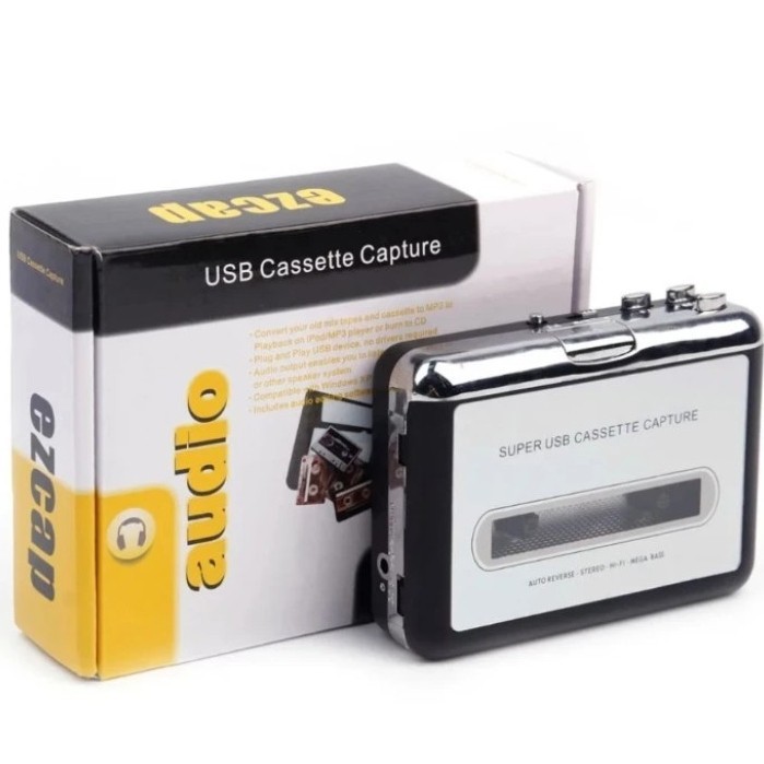 Jual EZCAP cassette player , convert tape cassette to mp3 of burn in CD ...