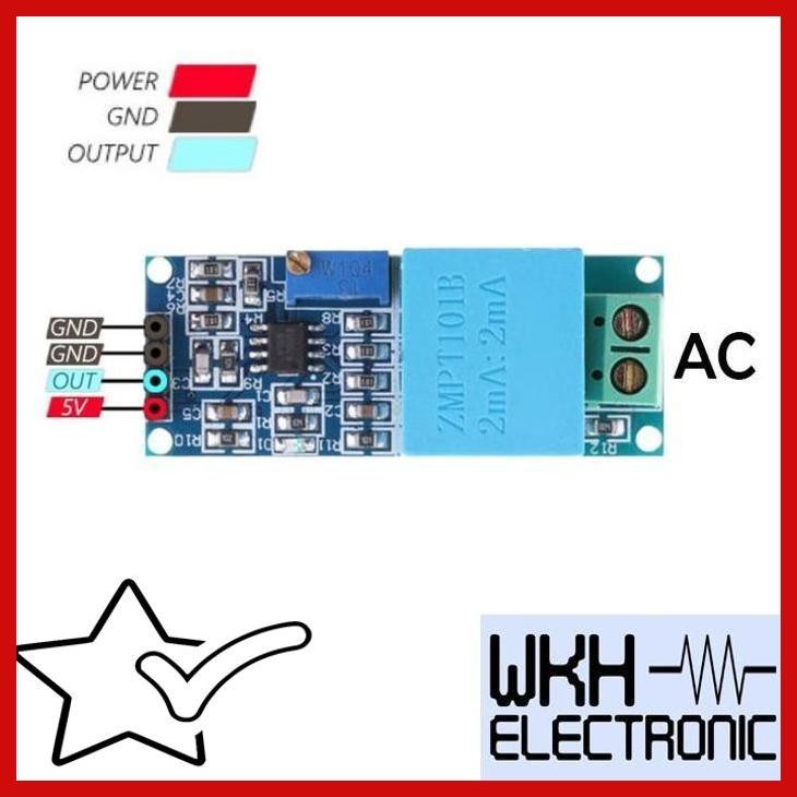 Jual [WKH] ZMPT101B SENSOR TEGANGAN LISTRIK PLN 220V 250V AC VOLTAGE ...