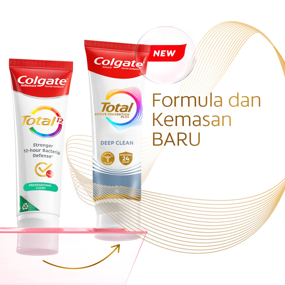 Jual Colgate Total Deep Clean Toothpaste 150g - Pasta Gigi (2pcs ...