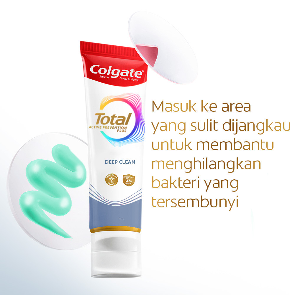 Jual Colgate Total Deep Clean Toothpaste 150g - Pasta Gigi (2pcs ...