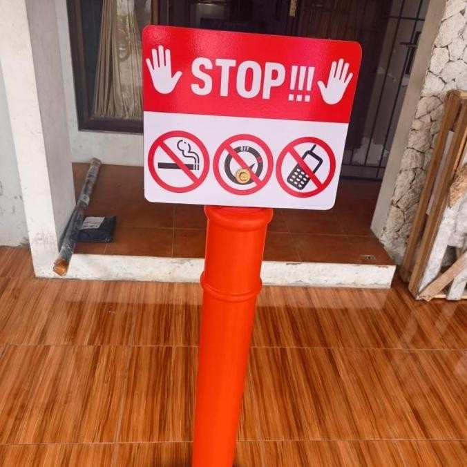 Jual Rambu Stop Spbu Rambu Spbu New Stok | Shopee Indonesia