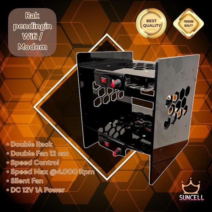 Jual Rack pendingin susun untuk modem wifi, Wifi router, DVR, NVR, CCTV ...