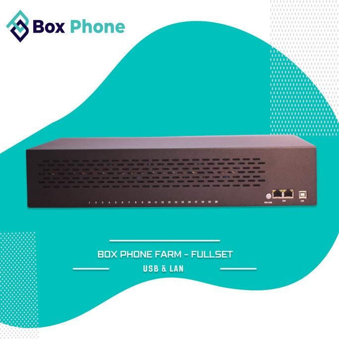 Jual Box Phone Farm Fullset - Support Sim Card New Stok | Shopee Indonesia