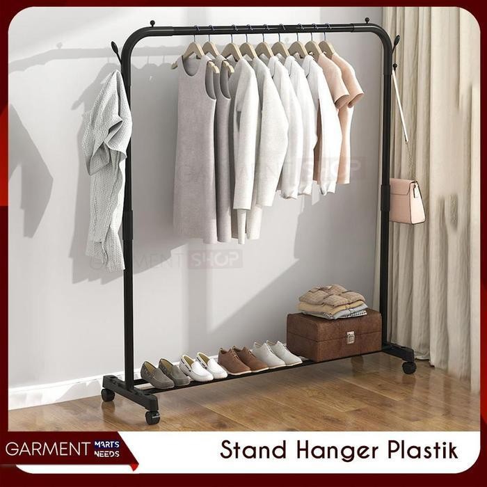 Jual (Promo) Rak Baju Gantungan Baju Stand Hanger Berdiri Display Butik ...