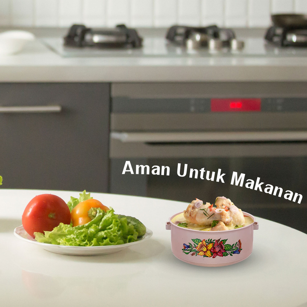 Jual PACIFIC Rantang Bulat Plastik Food Grade 4 Susun Polypropylene ...