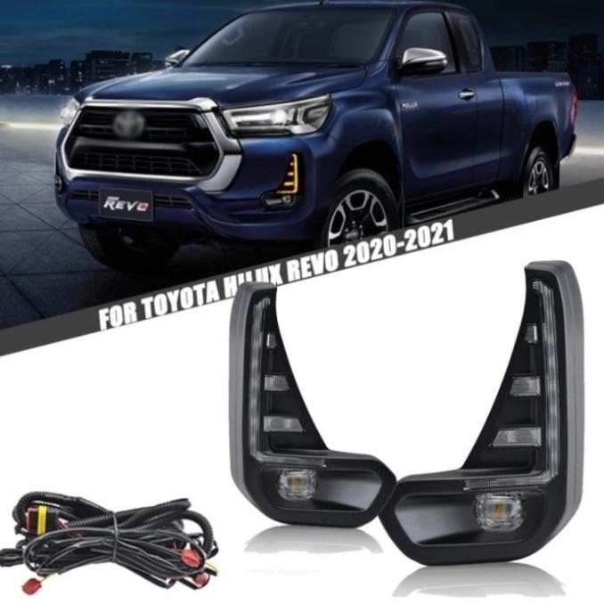 Jual Drl Hilux Revo 2021-2022-2023 Led | Shopee Indonesia