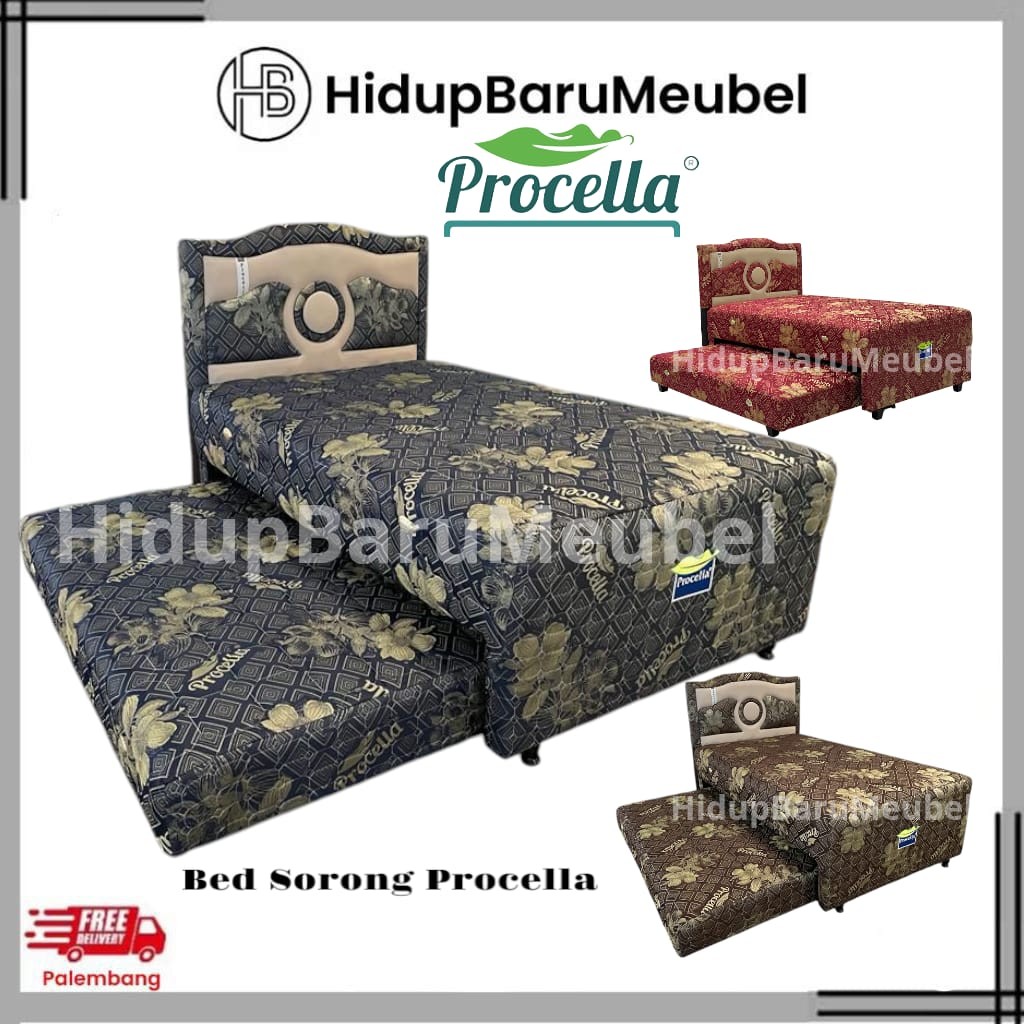 Jual Springbed sorong Procella / spring bed tempat tidur anak remaja ...