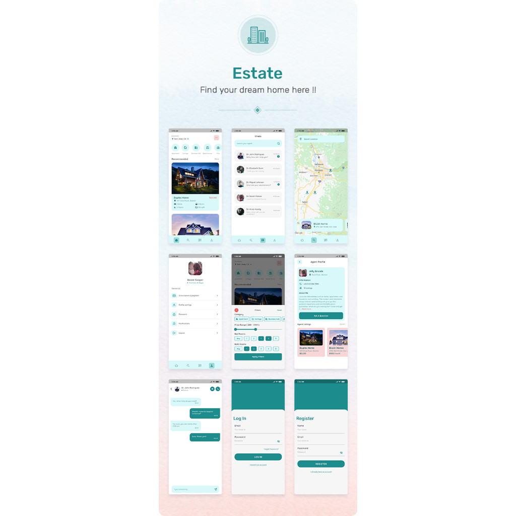 Jual Flutter Template - FlutKit - Flutter & Figma UI Kit | Shopee Indonesia