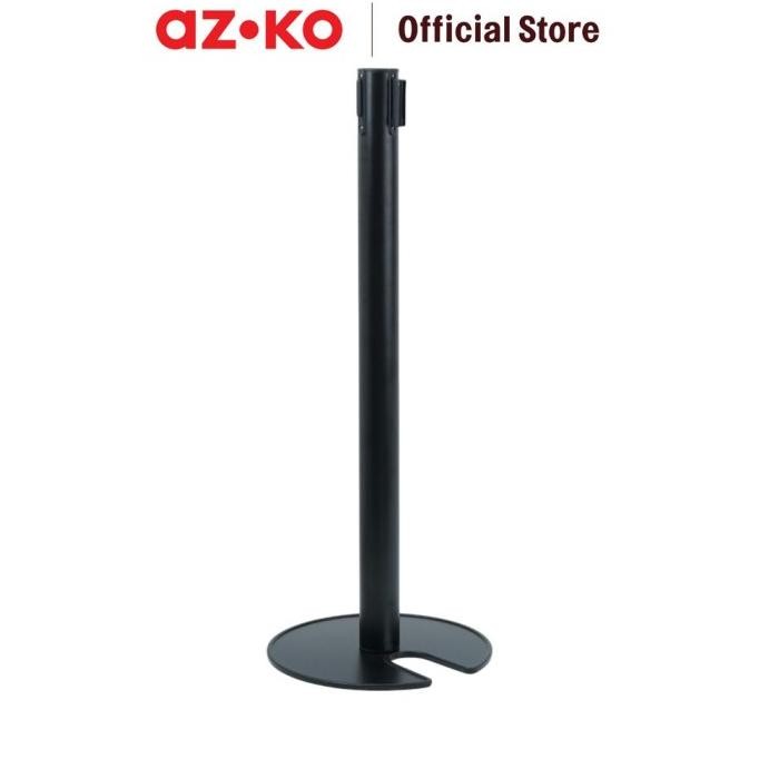 Jual Azko Tiang Tali Antrian Stackable Thin Base Dengan Tali - Biru ...