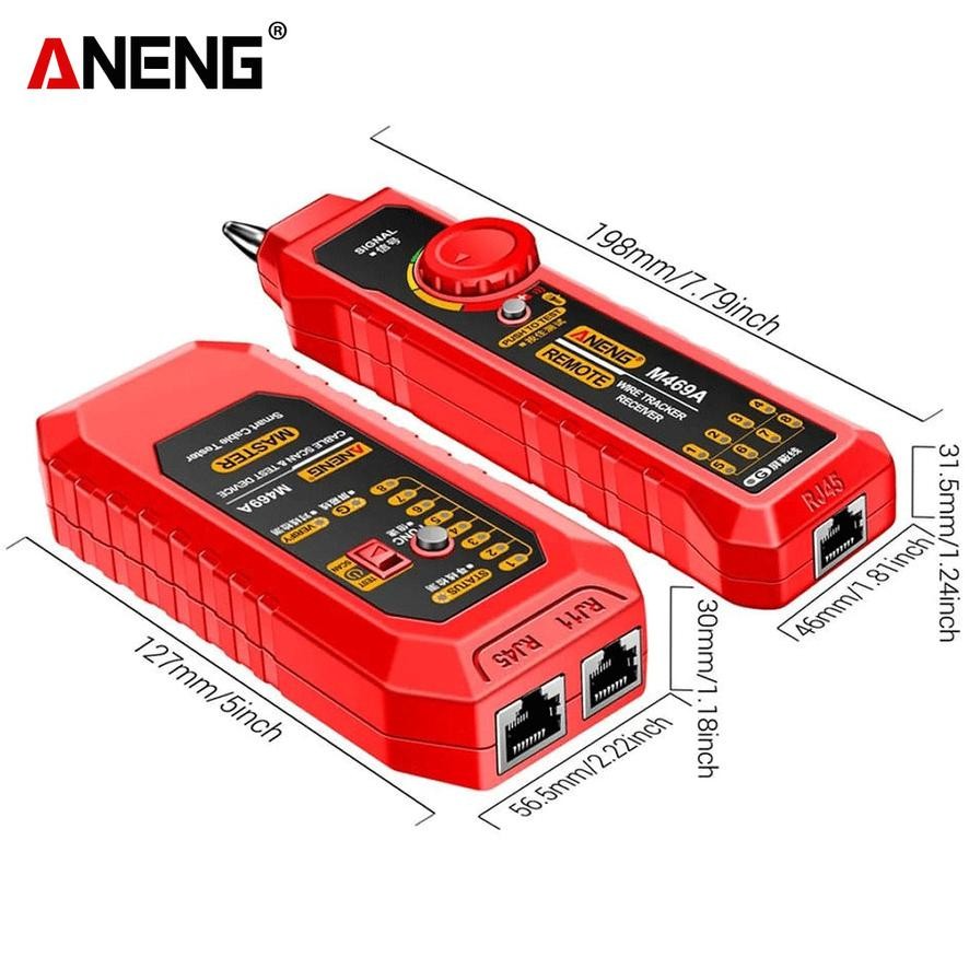 Jual Aneng M469A Network Cable Tracker Networking Analyzer RJ45 RJ11 ...