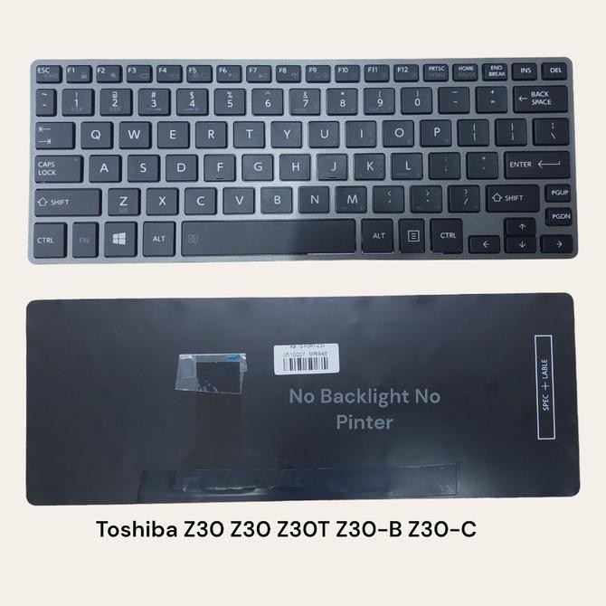 Jual Keyboard Laptop Toshiba Fortage Z30-A Z30-B Dynabook R634 R63 R634 ...