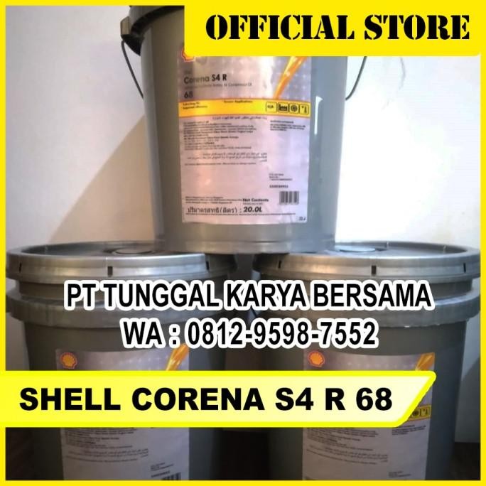 Jual Shell Corena S4 R 68 ( 20 Liter - Ready Stock ) | Shopee Indonesia