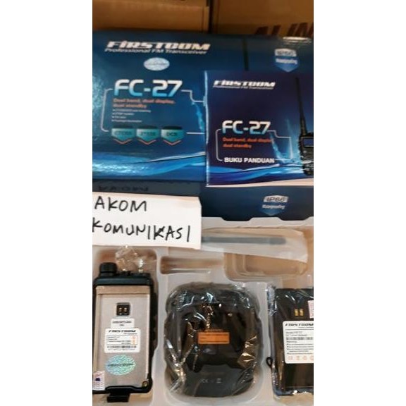 Jual ready HT FIRSTCOM FC27/FC 27 waterproof+ headset | Shopee Indonesia