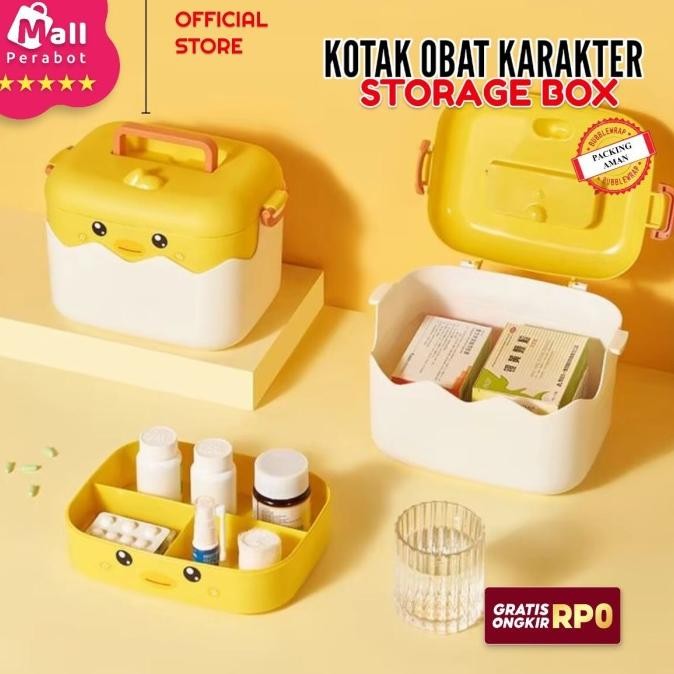 Jual Mall Perabot | Tempat Penyimpanan Obat | Kotak Obat Motif Bebek ...