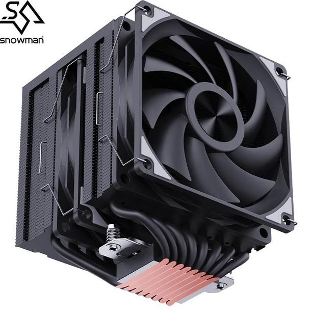 Jual TERBARU - SNOWMAN MT880 (8 Heatpipes) Dual Tower CPU Cooler HSF ...