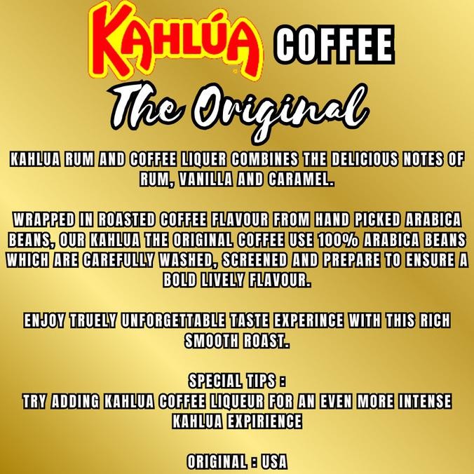 Jual Sale Kopi Arabica Kahlua Coffee - Original Kahlua Usa | Shopee ...