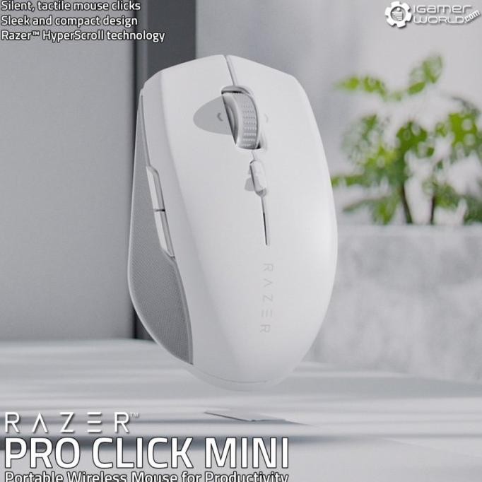 Jual Razer Pro Click Mini Portable Wireless Mouse For Productivity New ...