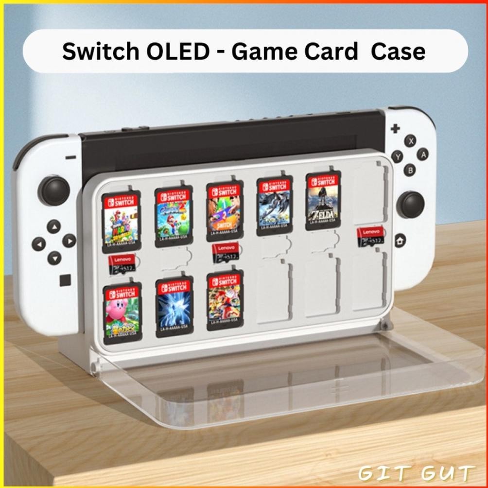 Jual Nintendo Switch OLED Dock Cover with Dockable Game Card Case ...