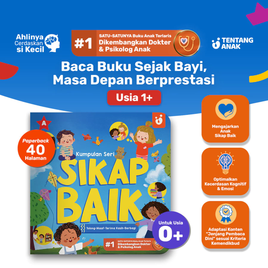 Buku Anak Kumpulan Seri Sikap Baik