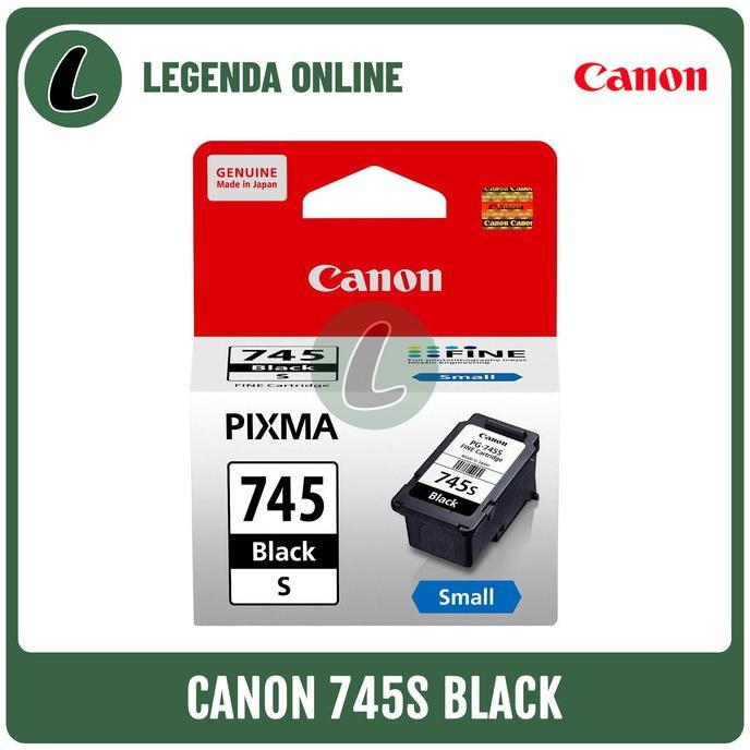 Jual NEW Cartridge Canon 745 Small PG-745S Black Tinta Original (untuk ...