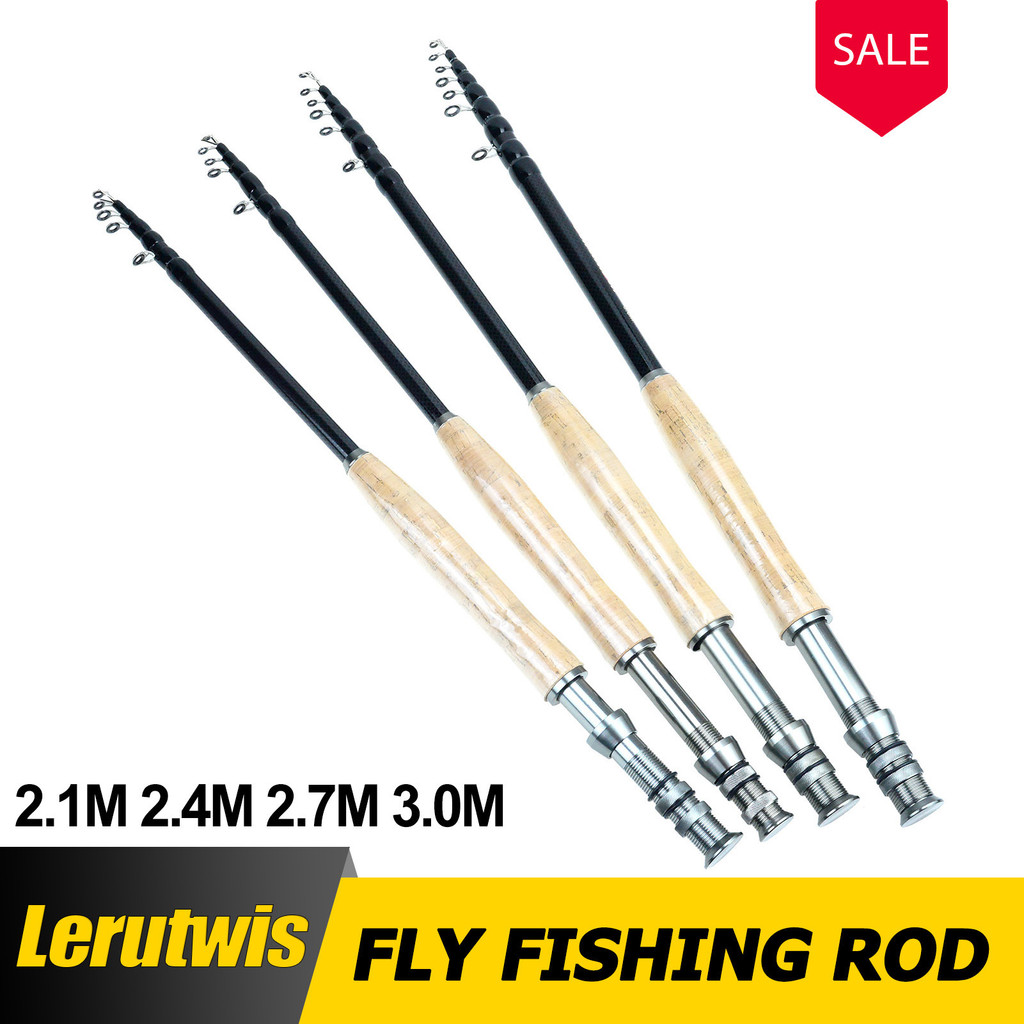 Jual In Stock Promotion Popular Fly Fishing Portable Retractable Fly ...